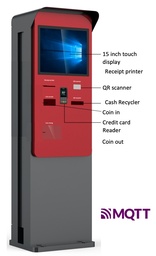 [OP-PS-02RFM-CC] OpenPark self-service terminal with credit card payment